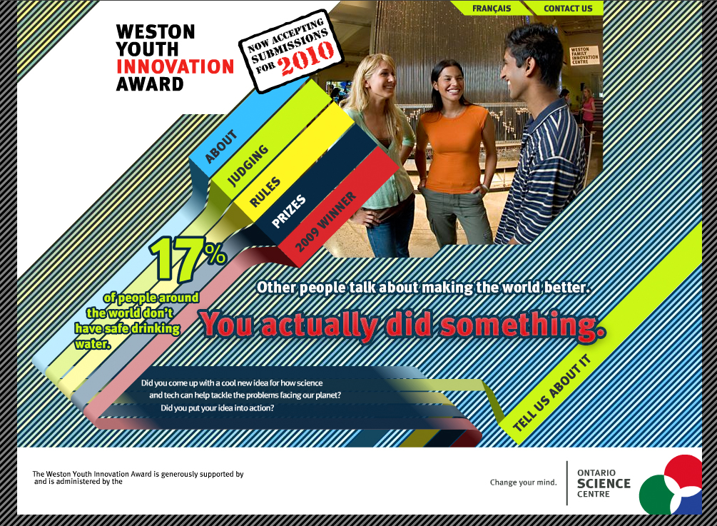 Weston Youth Innovation Award Site Weston Youth Innovation Award Site